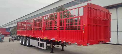 China 3 axle cargo semitrailer