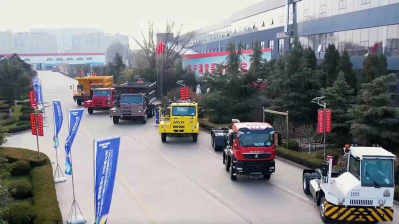 Sinotruk  jian  Special truck  company  post new 15 tons  mine dump truck