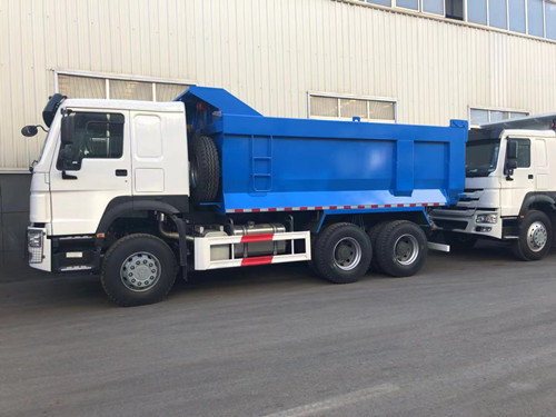 SINOTRUK Howo 6x4 dump truck for Ghana (U shape)