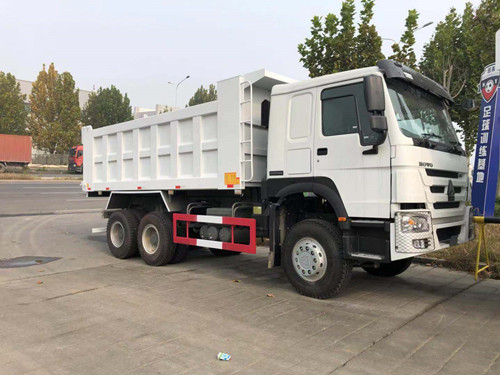 336hp Howo dump truck export to Kenya